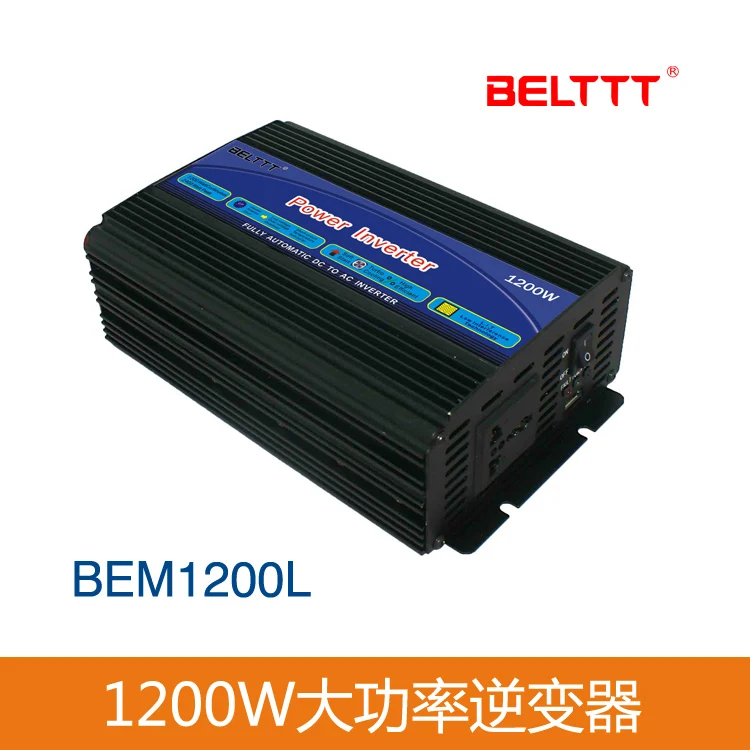 DC12V к AC220v 1200 Вт модифицированный синусоидальный инвертор с большим
