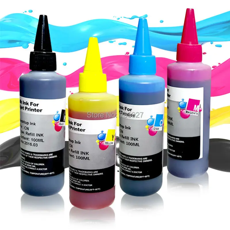 

4X 100ml LC567 LC563 LC565 Refill Dye ink for Brother MFC- J2310 J2510 J3520 J3720 printer