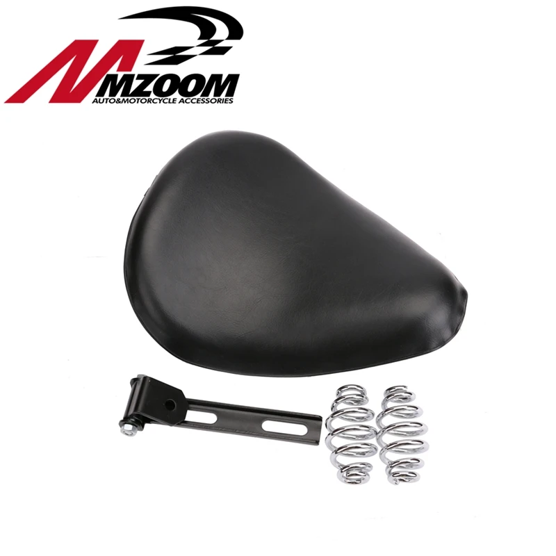 Motorcycle single spring seat