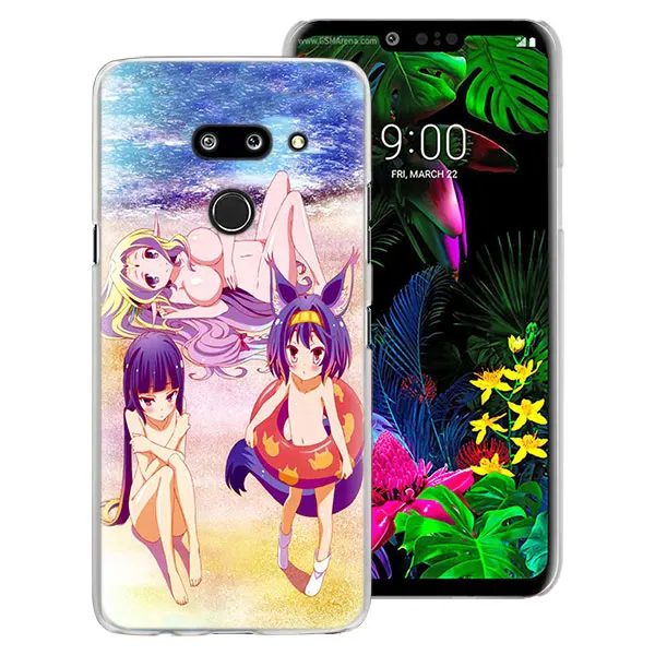06 Аниме Бикини для девочек чехол для телефона чехол для LG G7 G8 ThinQ G5 G6 V30 V40 V50 ThinQ Q6 Q7 Жесткий для задней панели чехол Крышка - Цвет: 06