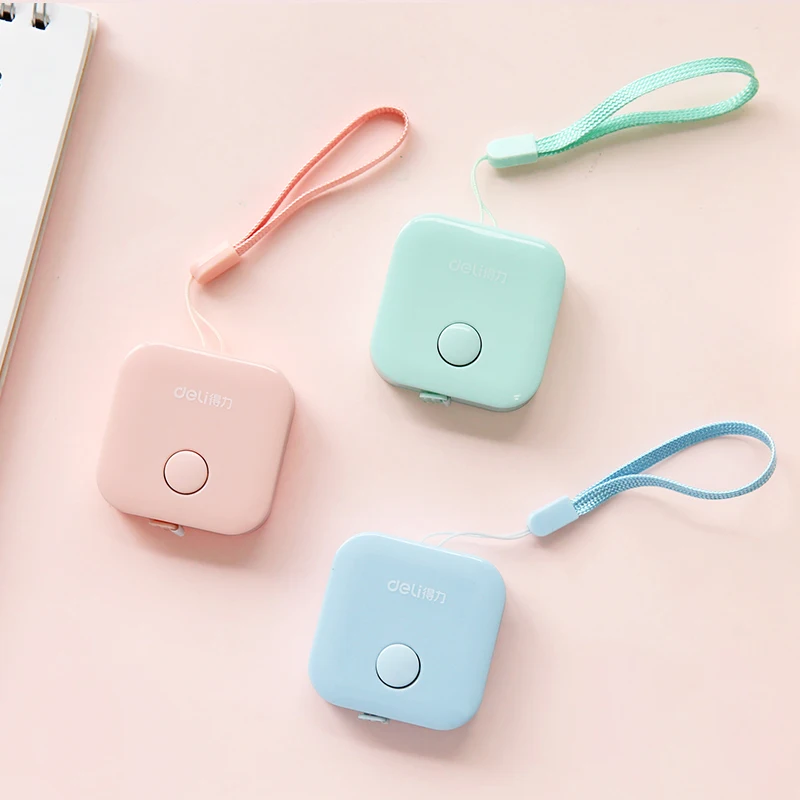 MIRUI 1 5 м * 7 мм рулетка Макарон конфетного цвета кожаная линейка коробка