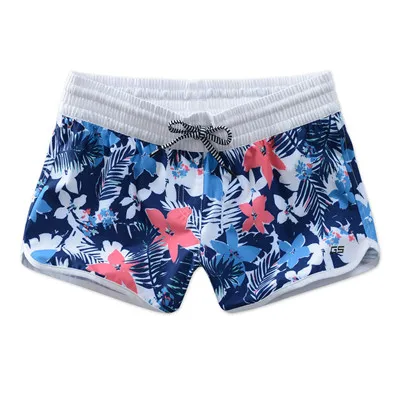 

2017 Leopard Sexy Beach Shorts Women Swimming Briefs Surf Shorts Female Beach Super Short Pants Anti Quick Dry Sweatpants