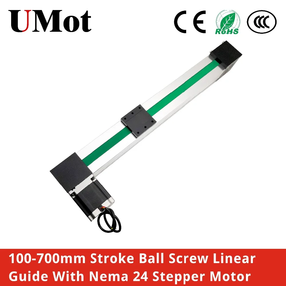

Free shipping high speed 100-700mm stroke belt drive linear guide rail motion slide actuator module for CNC
