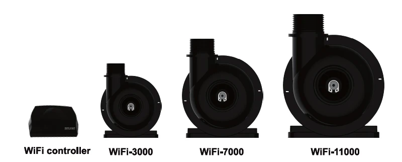 Zetlight KINGKONG насос с wifi управлением аквариум Интеллектуальный водяной насос wifi 7000 wifi 1100 с помощью приложения для телефона