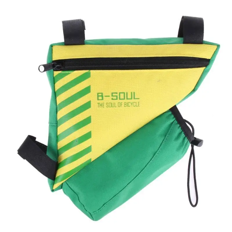 Excellent 2019 Bike Triangle Bag For Bicycle Front Frame Bag Cycling Top Tube Bag With Water Bottle Pocket Bicycle Accessories,no bottle 13