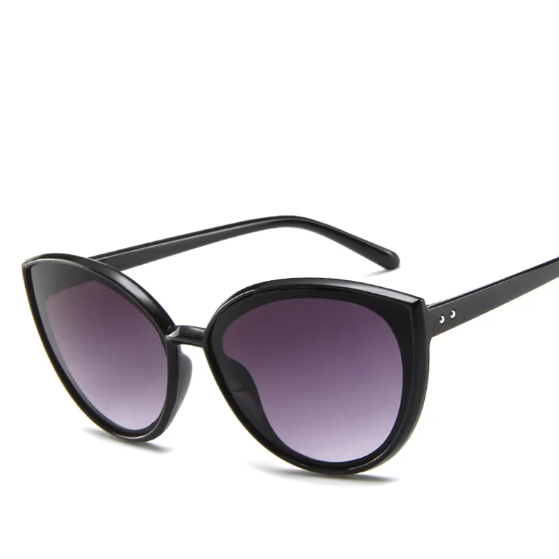 Кошачий глаз солнцезащитные очки Женские винтажные Поляризованные солнцезащитные очки с градиентными линзами ретро в форме кошачьих глаз Солнцезащитные очки женские UV400 - Цвет линз: A7