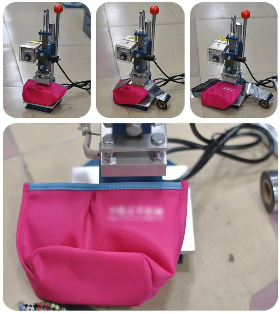 Feitas sob Encomenda Manual de Couro Bolsa de Carimbo Máquina de Etiquetas de Pressão Marca de Couro Palmilhas Quente Marca Gravação Logotipo Impresso 14 de pressão marca marca de couro gravação logotipo impresso