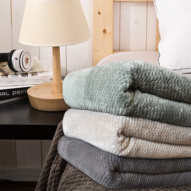 Одеяло зеленое темно-кофейное/покрывало для дивана/простыни/полотенце/одеяло s покрывало для путешествий для зимы, серое удобное одеяло