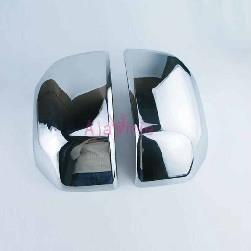 

2015 2016 2017 Door Mirror Cover Overlay Trim Panel Frame Garnish Chrome Car Styling For Ford F150 Accessories