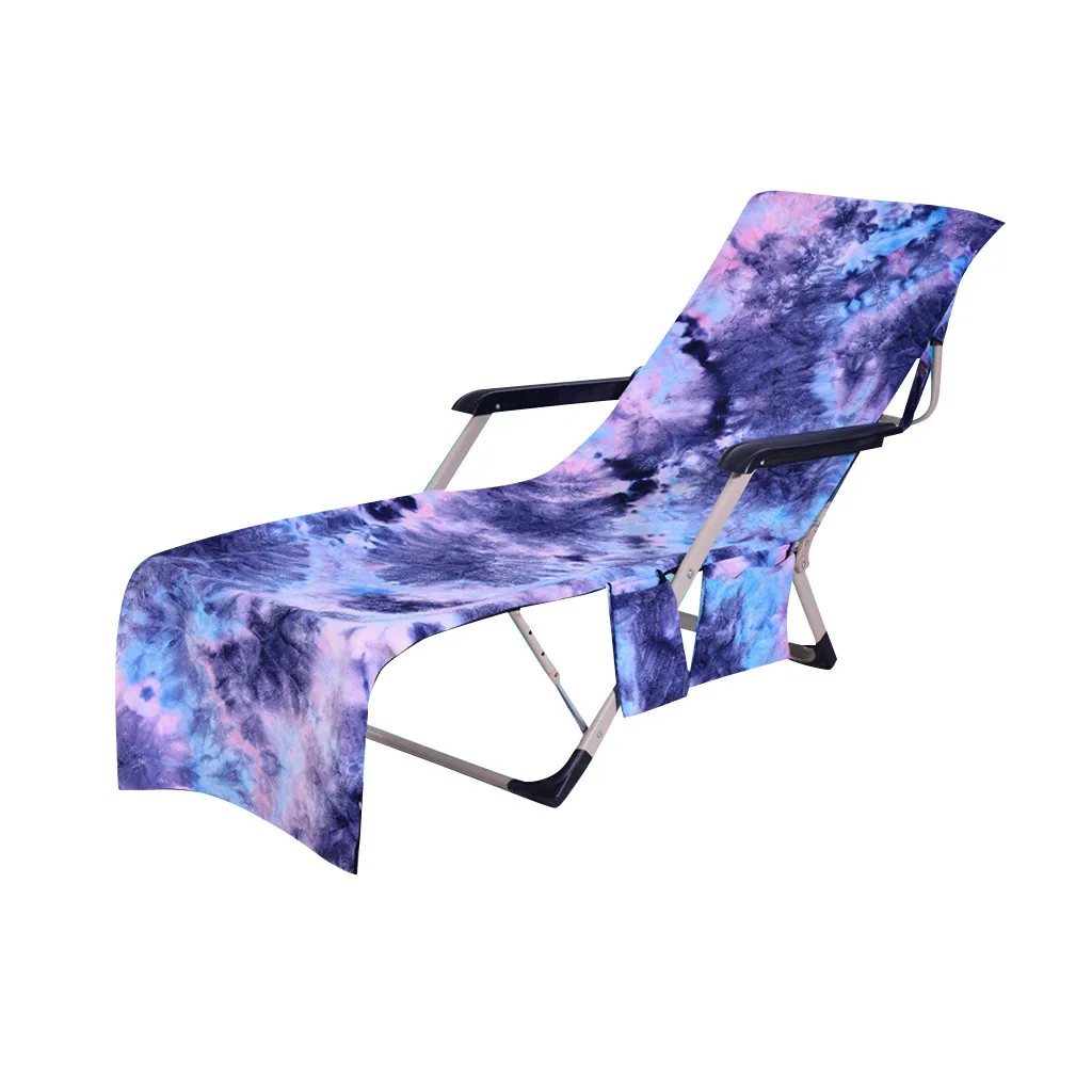 

Chair Beach Towel Beach Chair Cover Chaise Lounge Towel Cover For Pool Sun Lounger Hotel Vacation Dropshipping Mar28