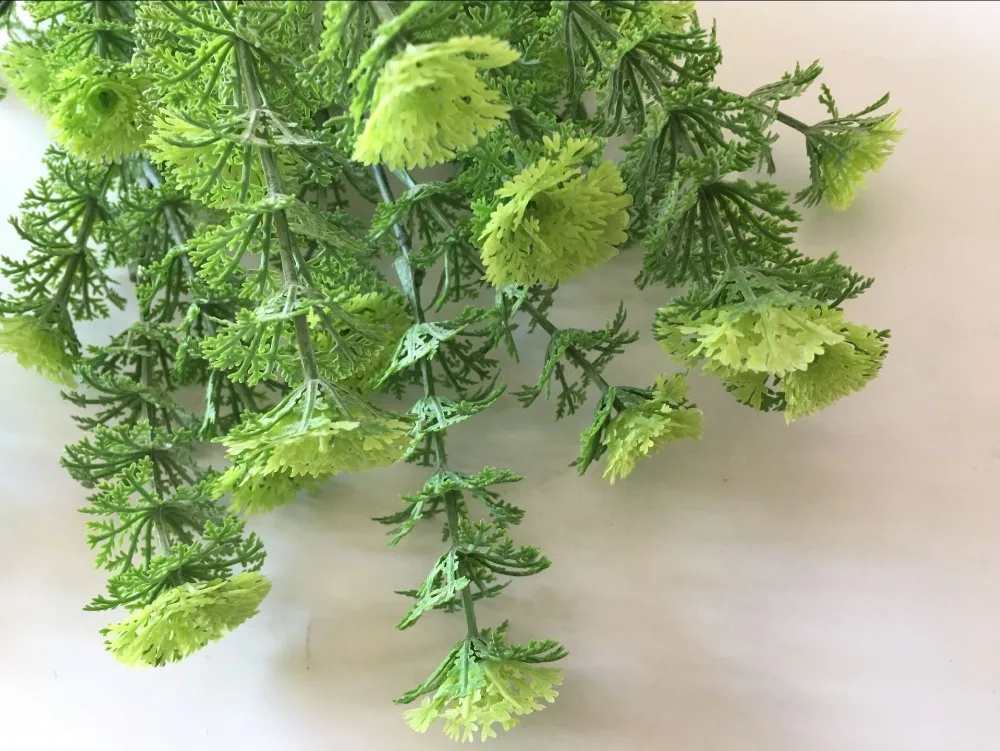 40cm Chrysanthemum Artificial Green Leaf Flower Arrangement Diy Source