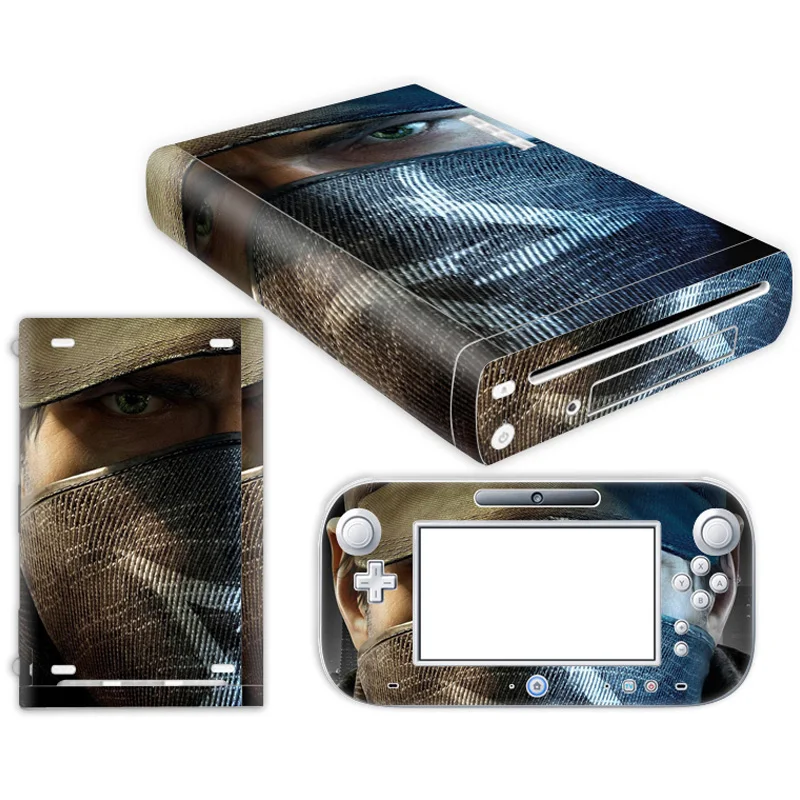 

free drop shipping Girls Vinyl Skin Sticker Protector for Nintendo Wii U and controller skins Stickers