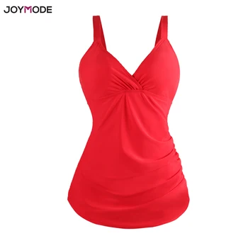 

JOYMODE Swimwear Women One Piece Sexy Red Bikini Una Pieza Maillot Padded Bra Retro Swimming Suit Women De Bain Femme Biquini