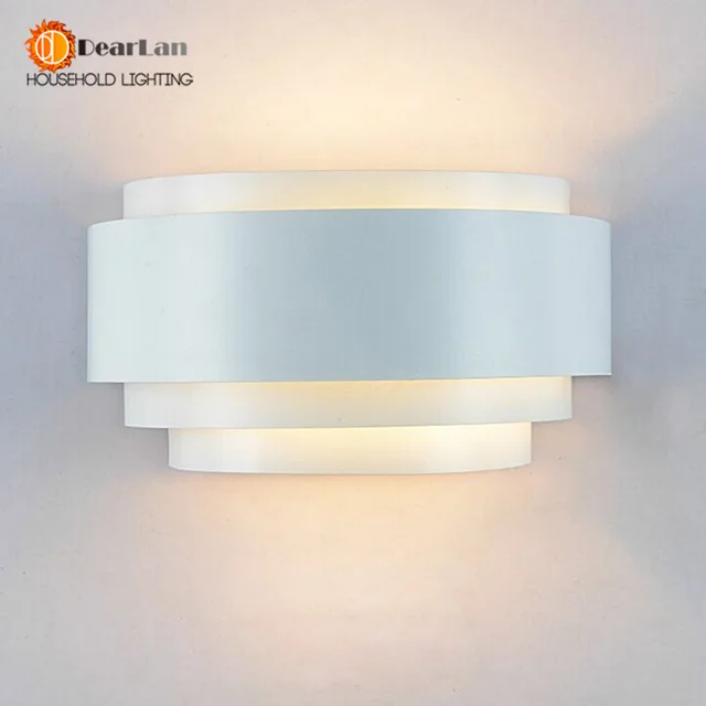 household lighting fixtures. modern indoor high quality wall lamps ac110v/220v iron light elegent decorate white household lighting fixtures e