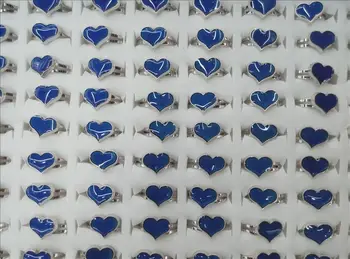 

hearts mood ring mood emotion color changing adjustable 100pcs/lot