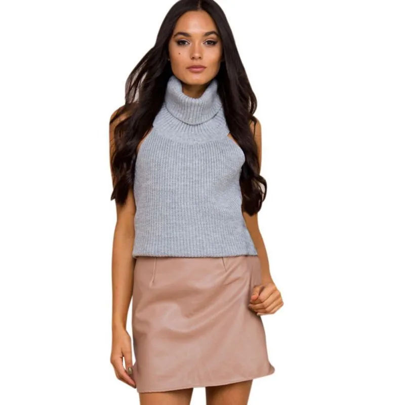 Ahmagen 2017 Fashion Women Faux Pu Leather Skirt High Waist Party Clothing Female Short Autumn Winter Woman Skirts Saias Femininas14