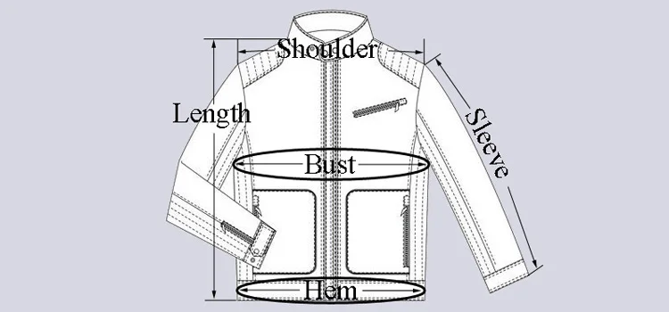 750 jacket shoulder