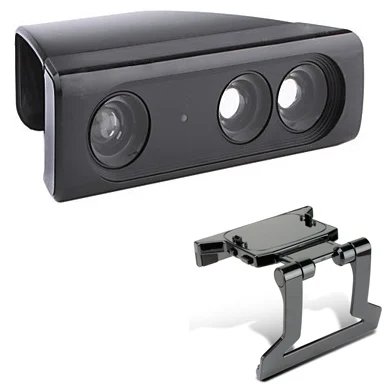 Zoom Play Range Reduction Lens Wide Angl Universal Adapter+Adjustable TV Clip Clamp Mount Stand For Xbox 360 Kinect Sensor Zoom Play Range Reduction Lens Wide Angl Universal Adapter+Adjustable TV Clip Clamp Mount Stand For Xbox 360 Kinect Sensor