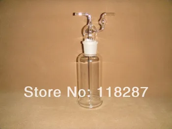 

500ml lab glassware Lab Glass Gas Washing Bottle,straight-tube type gas Washing,lab glassware