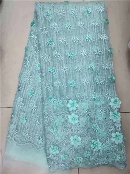 

2018 New Design Swiss Voile Lace African Guipure French Lace Fabric With Stones African Lace Fabric High Quality For Wedding