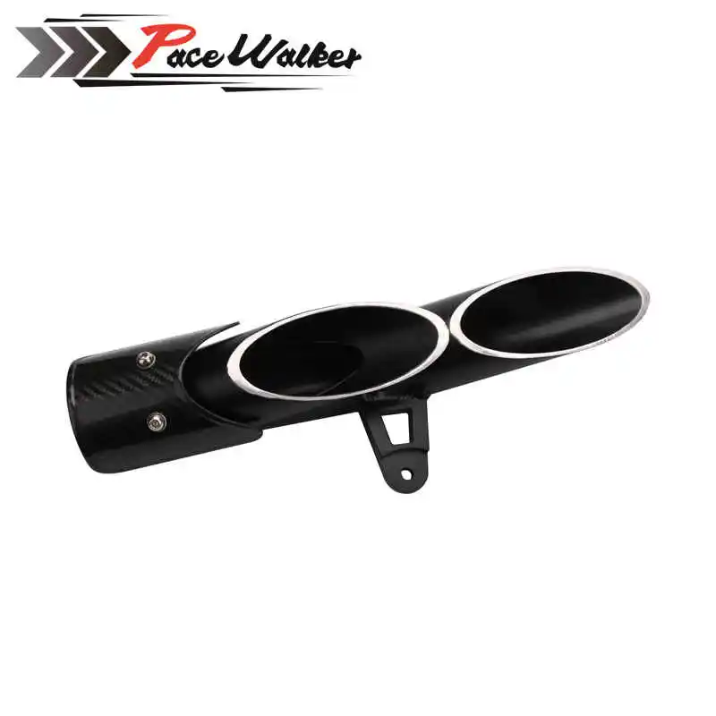 

real carbon modified exhaust pipe for yamaha R6 bomb personality Street necessary good sound