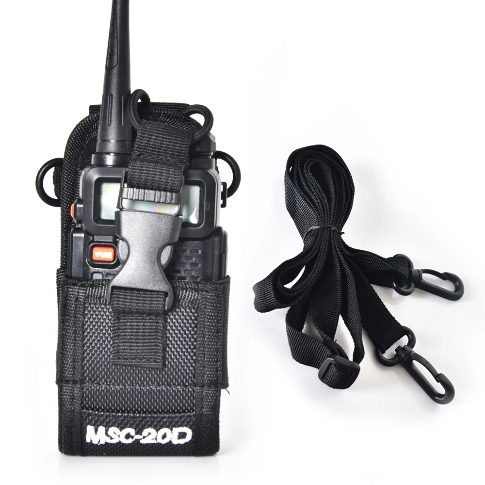 

New MSC-20D Nylon Bag Pouch Holster Case for Baofeng Motorola Kenwood Radio walkie talkie