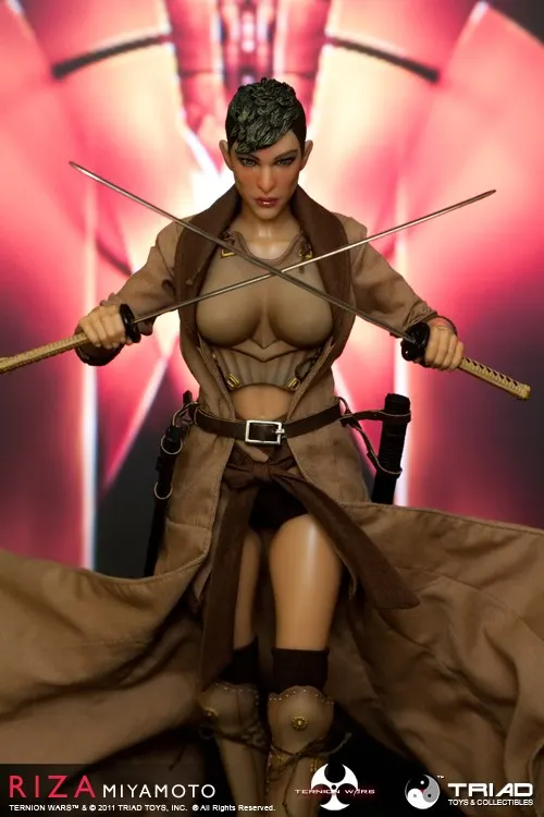 

1/6 scale TRIAD TOYS Riza Miyamoto Japanese Killer deluxe 12" collectible figure