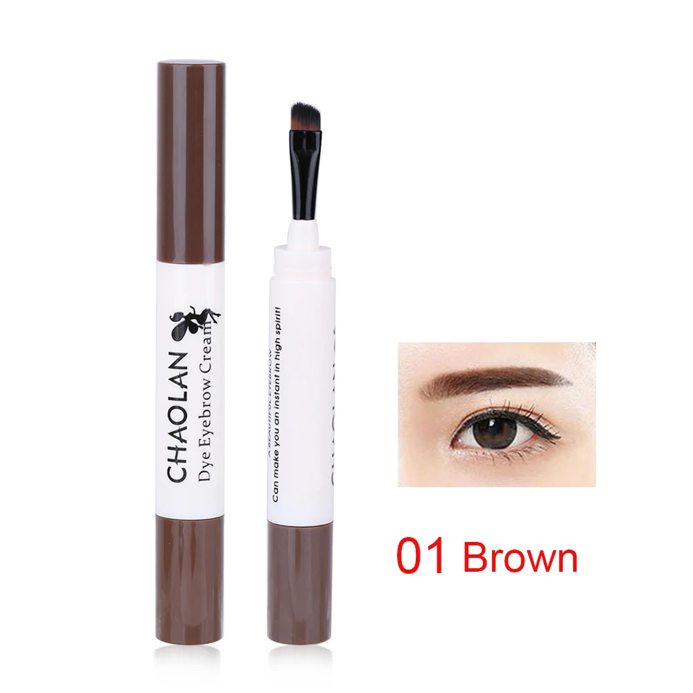 1PCS Professional Makeup Long Lasting Brows Dye Gel Waterproof Eyebrow Cream Brows Cosmetic