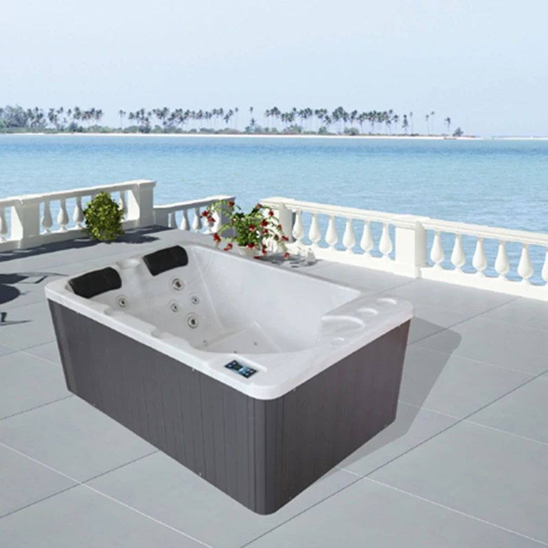 Us 3800 0 2019 New Luxury Special Design 1 8 Meter Outdoor Whirlpool Massage Bathtub 2 Person Hot Tubs Spa Hot Tub M 3375 In Bathtubs Whirlpools