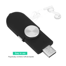 Портативный USB2.0 Спорт U диск мини Mp3 музыкальный плеер Поддержка флеш-карты памяти TF 32 Гб FM радио MP3 плеер