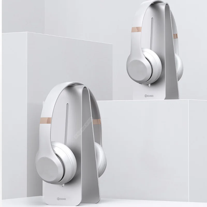 XiaomiMijiaIQUNIXDeskHeadphoneHeadsetEarphoneStandHolderFashionSimpleDesignMetalDisplayforHeadphones