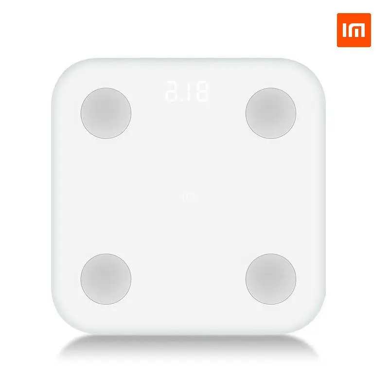 Оригинальный xiaomi Body Fat smart scale ультра тонкий простой внешний вид BMI BMR Visceral test