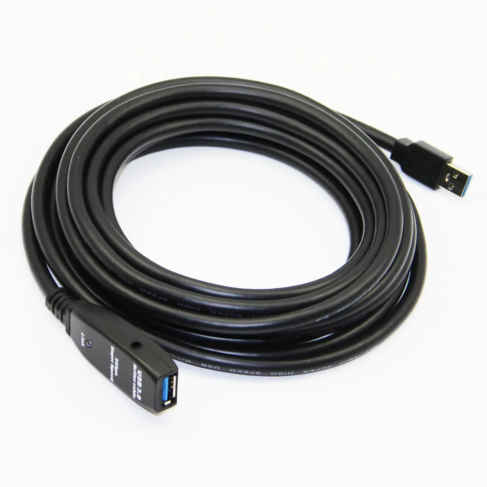 Lballist USB 3 0 Удлинительный кабель Активный ретранслятор встроенный чипсет IC штекер