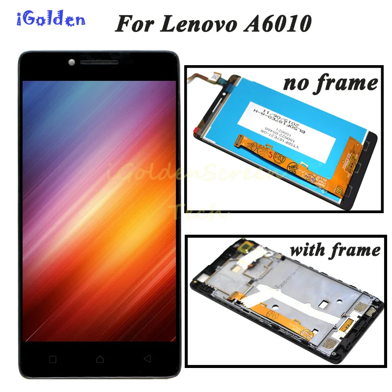 Хорошее Качество 5 0 &quotдля Lenovo A6010 ЖК дисплей + дигитайзер сенсорный экран сборка