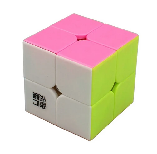 ГОРЯЧАЯ 2015 Brand New MoYu YuPo 2x2 Magic Cube (50 мм) 2 Слоя Stickerless Скорость Отжима Площадь Cubo Magico