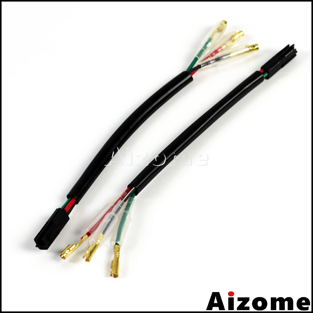 

2x Turn Signals Adapters Leads For Honda CBR600RR 2003-2014 CBR1000RR 2004-2007 CBR 600 1000 RR Indicators Wire Connectors Plugs