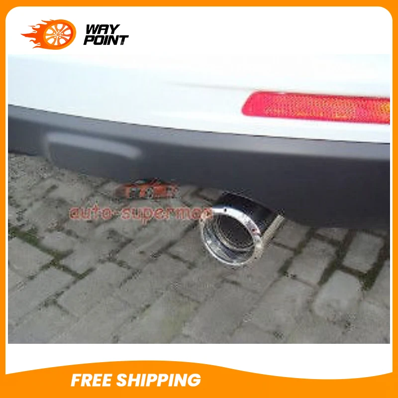 CHROME EXHAUST MUFFLER TIP PIPE For honda CRV 2007 2008 2009 2010 2011