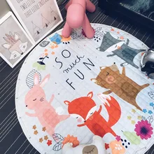 Baby game Mats Kids Crawling Carpet Floor play mat kids Bedding climbing Blanket Cotton soft Game Pad Children Room Decor 150CM Baby game Mats Kids Crawling Carpet Floor play mat kids Bedding climbing Blanket Cotton soft Game Pad Children Room Decor 150CM