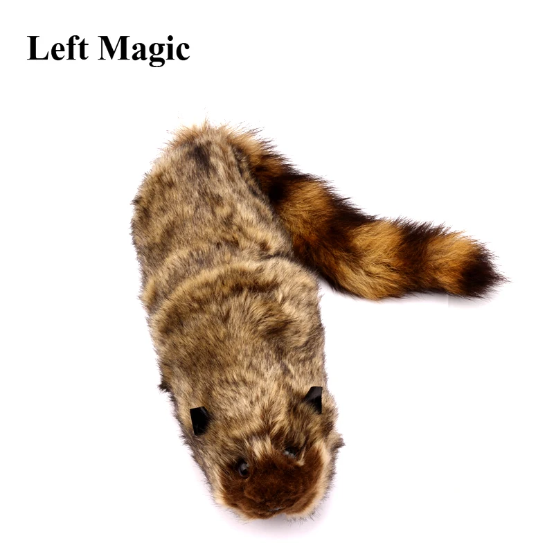 The Rocky Raccoon Magic Robbie Magic Tricks Stage Street Illusions Gimmick Accessories Prop Funny Appear Spring Animal Magie Toy