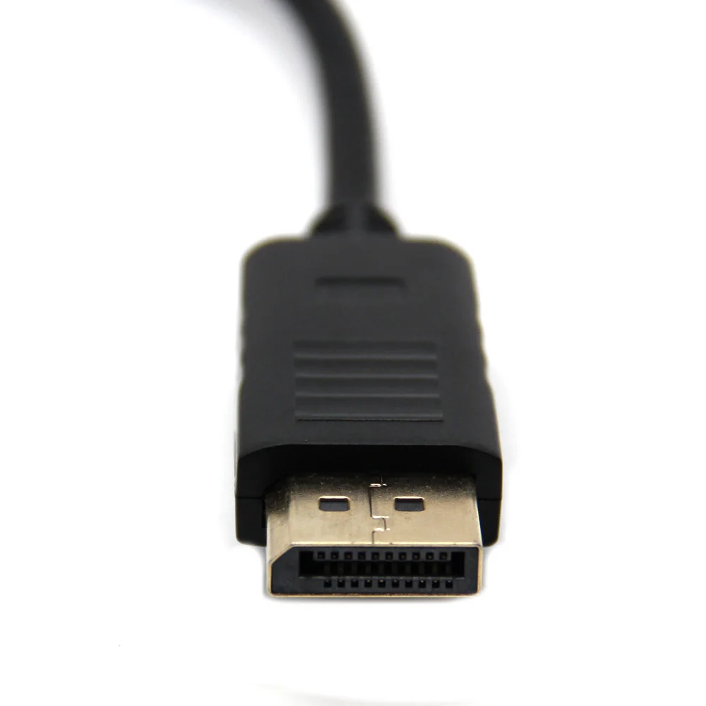 DP к VGA адаптер DisplayPort к VGA конвертер DP кабели адаптер папа к женскому 1080P для HDTV