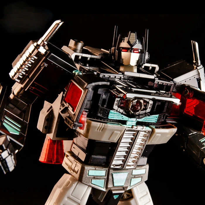 Figura de Ação Modelo Transformação g1 Robô Brinquedo Metal Liga op Mp10v Comandante Diecast Coleção Voyager Presente 18cm Kbb Mp10 ko 14 gift collection
