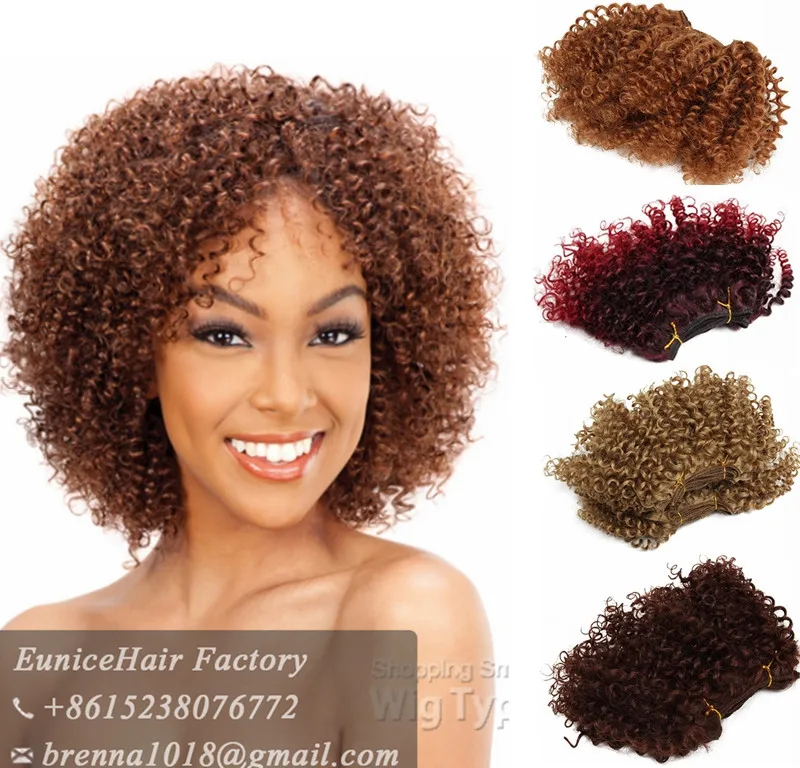 Short Jerry Curl Weave Hairstyles