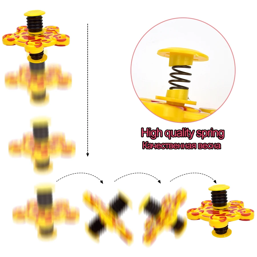 Волчок, игрушки для детей и взрослых, забавные антистрессовые Пружинные игрушки, гироскопы, снимают стресс, офисные, вечерние, игровые подарки для детей