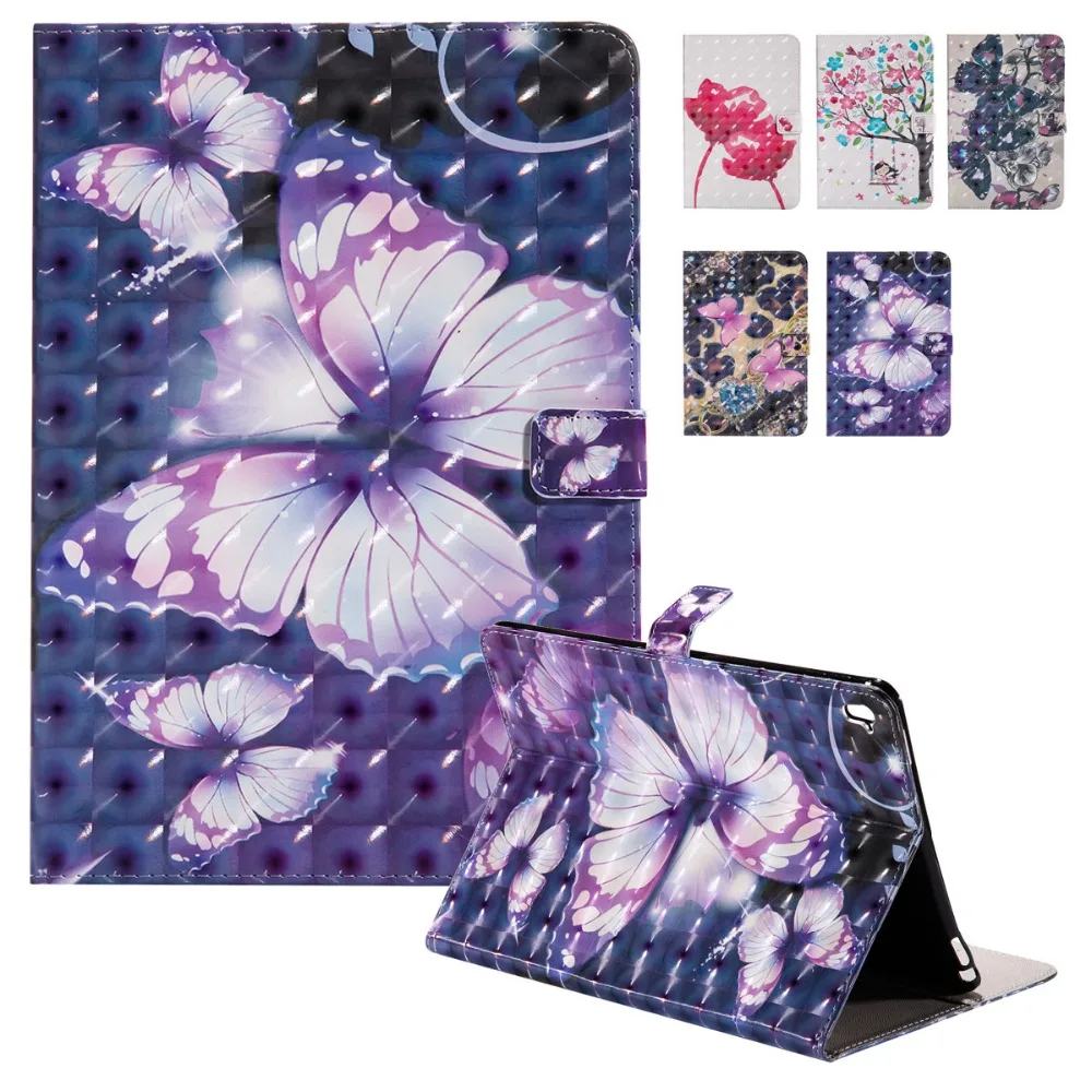 

Tablet Case for iPad Pro 9.7 Luxury Print Pattern PU Leather Wallet Stand Protection Cover Silicone Skin for Apple iPad Pro 9.7