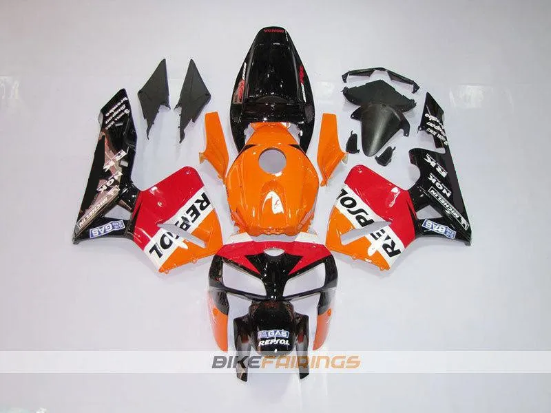 

New Injection Mold Full Fairing kit Fit For Honda CBR600RR F5 2005 2006 05 06 600RR 600 ABS fairings+Tank cover Orange blue red