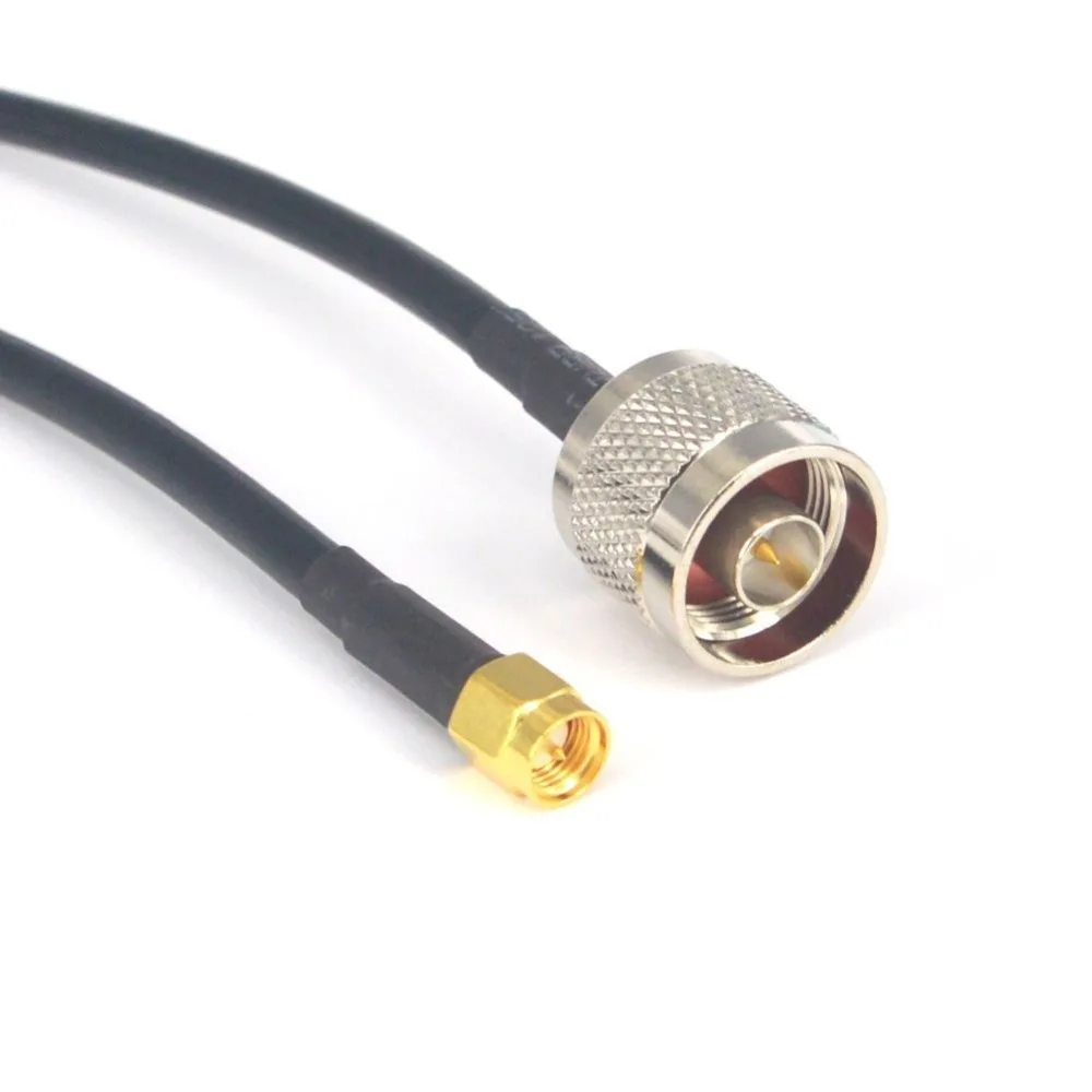 N Male to SMA Male 3M RG58 Coaxial Cable for Signal Repeater Booster