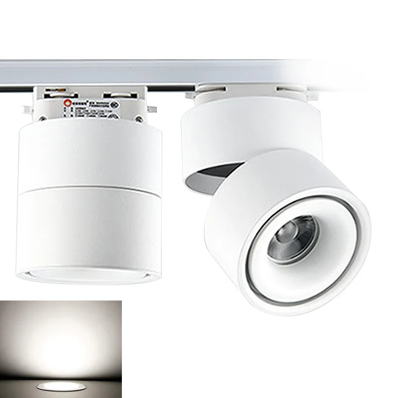 

85-265V input 12W LED Surface Mounted Ceiling Lamp ,Foldable and 360 Degree Rotatable COB background Spot light