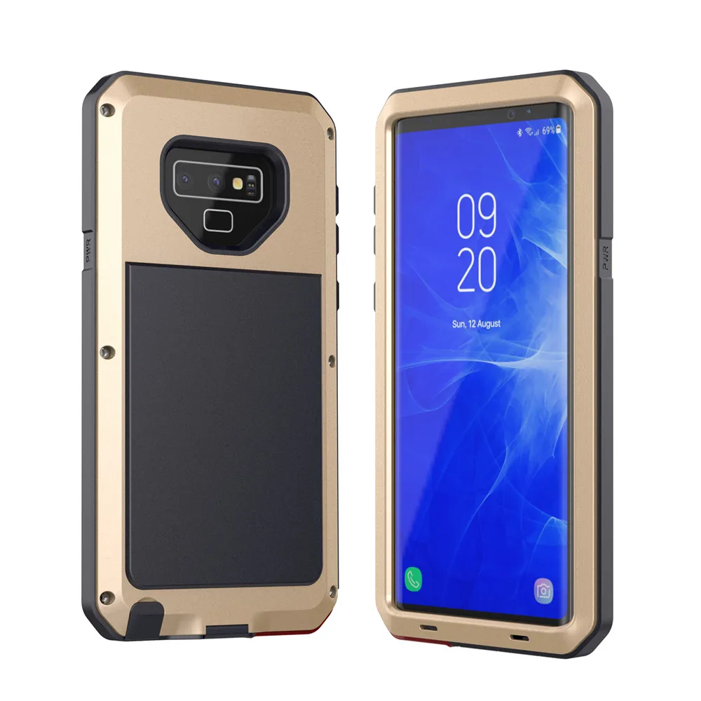 Противоударный Гибридный жесткий противоударный чехол для samsung S10 S10Plus S8 S8Plus S9 S9P Note 8 мягкая пленка