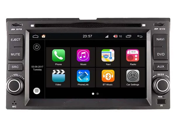 S190 Android 7 1 font b CAR b font DVD player FOR KIA PICANTO MORNING EURO