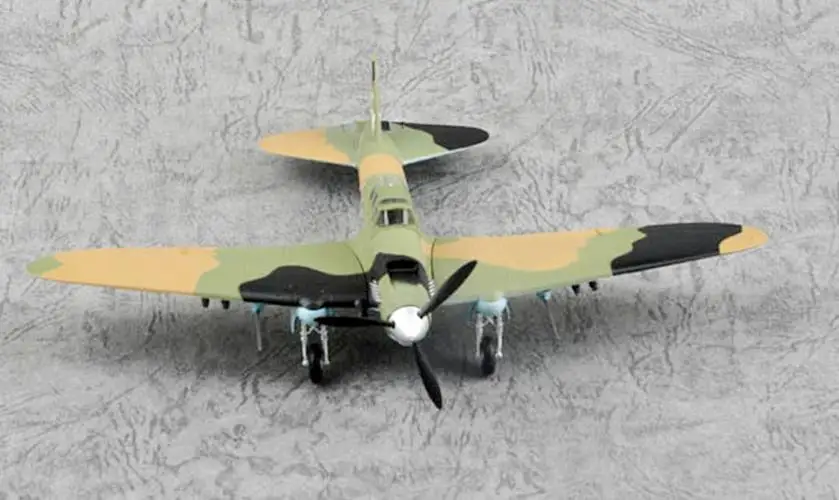 Российский II 2 2M3 Sturmovik 24 белый й AE 76th GvShAD 1/72 самолет легкая модель| |